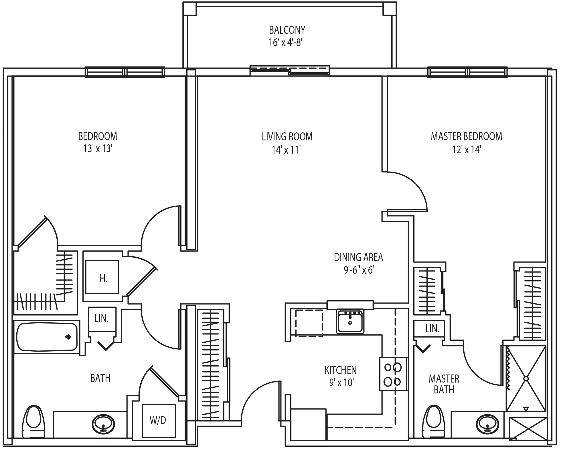 caldwell floor plan