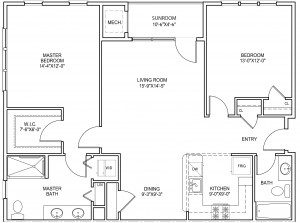 Collier floorplan