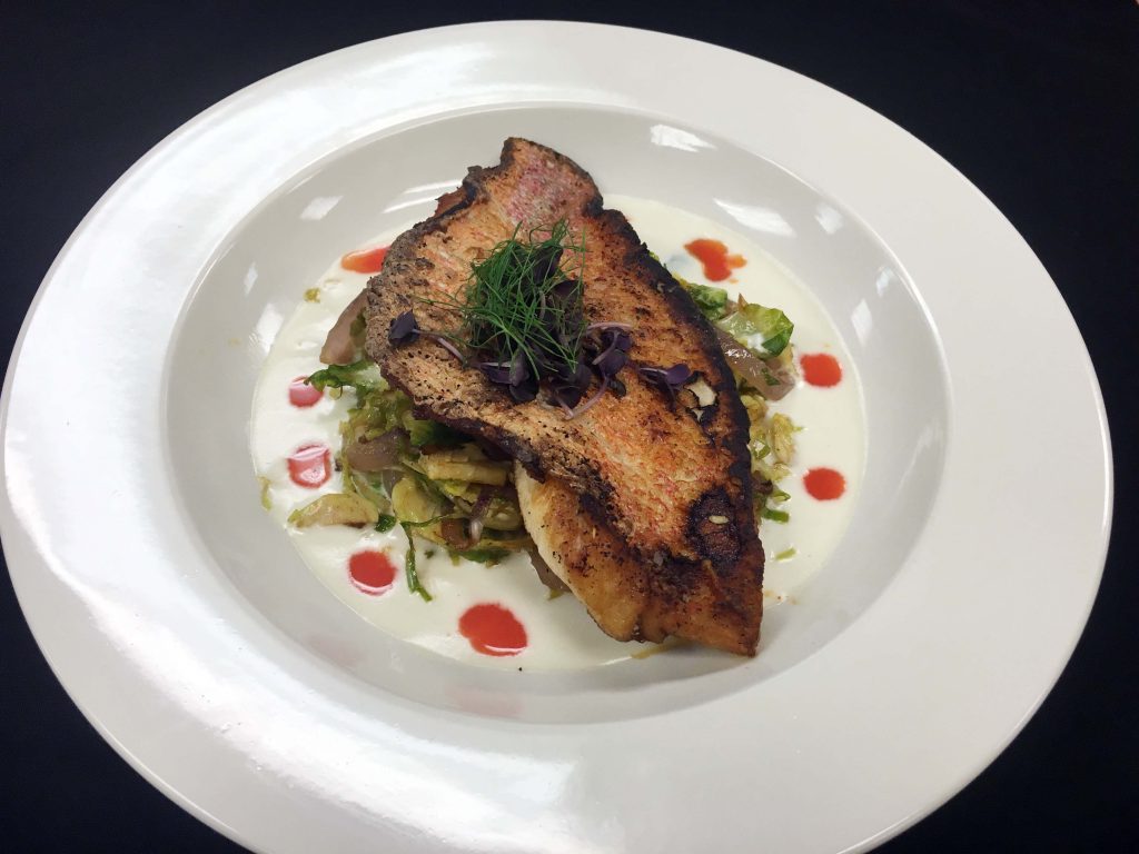 Pan Seared Red Snapper