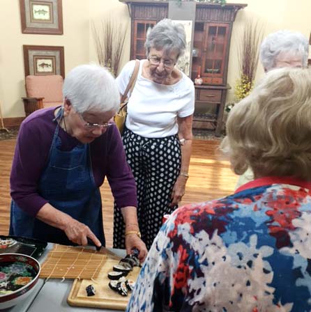 Making Sushi at Avila