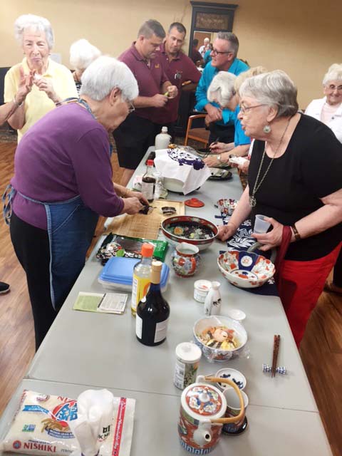 Sushi Demo at Avila