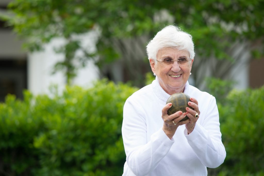 Bocce at Avila Retirement Community