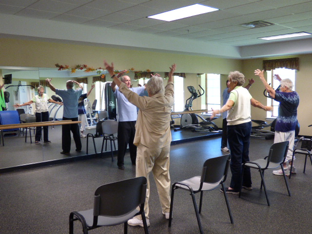 tai chi at Avila